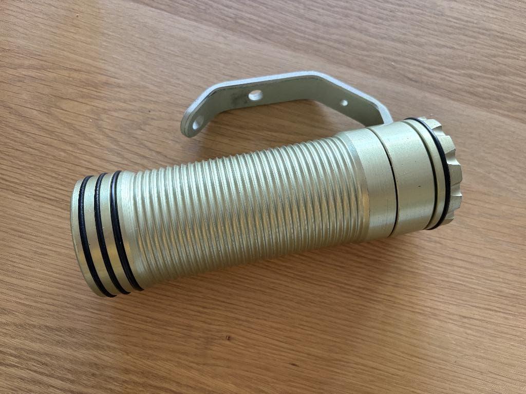 Duiklamp Green-Force, Watersport en Boten, Duiken, Gebruikt, Duiklamp, Ophalen