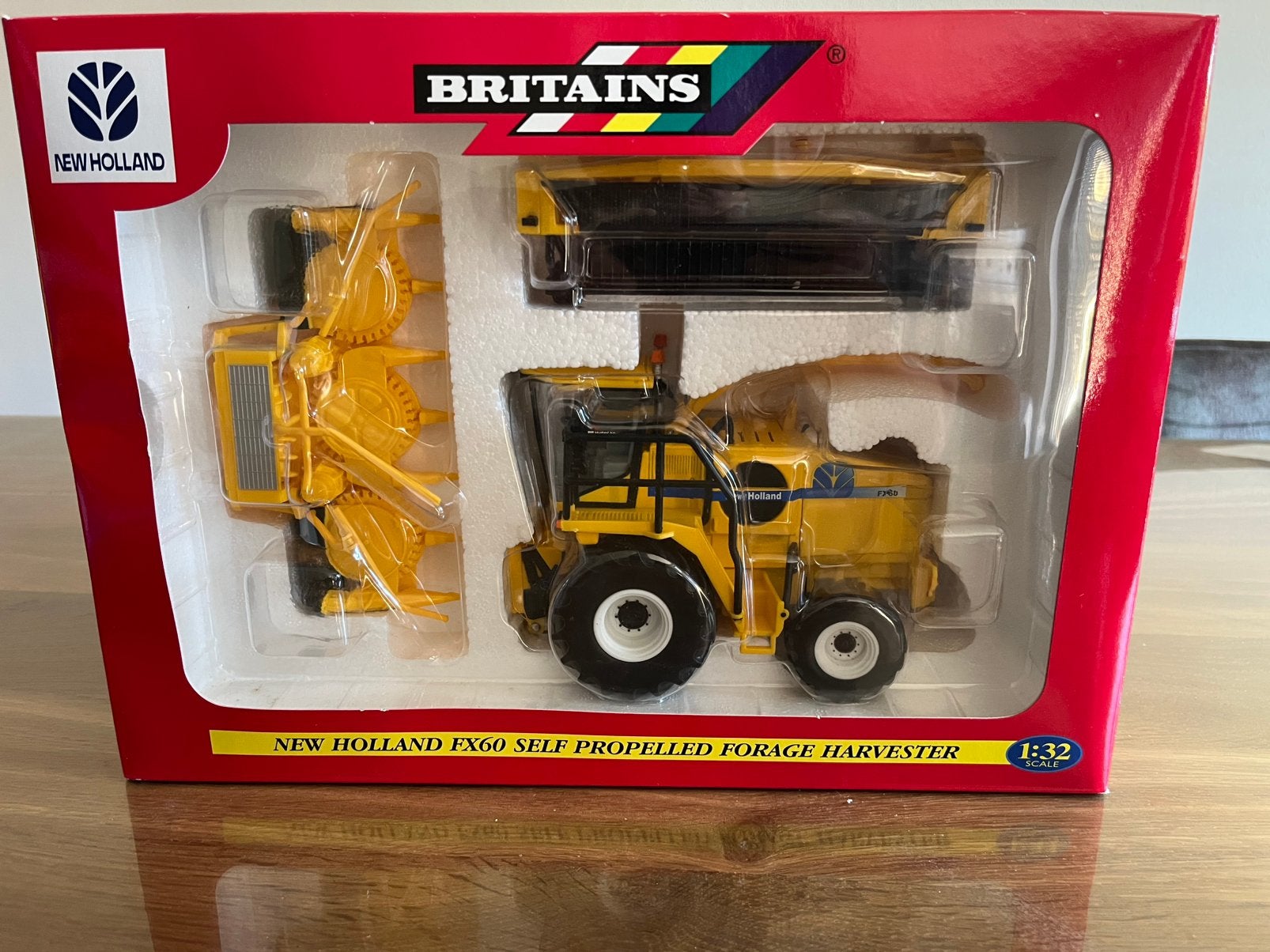 New Holland FX 60 hakselaar Britains 40812 Nieuw, Ophalen of Verzenden, Nieuw, Tractor of Landbouw, Britains