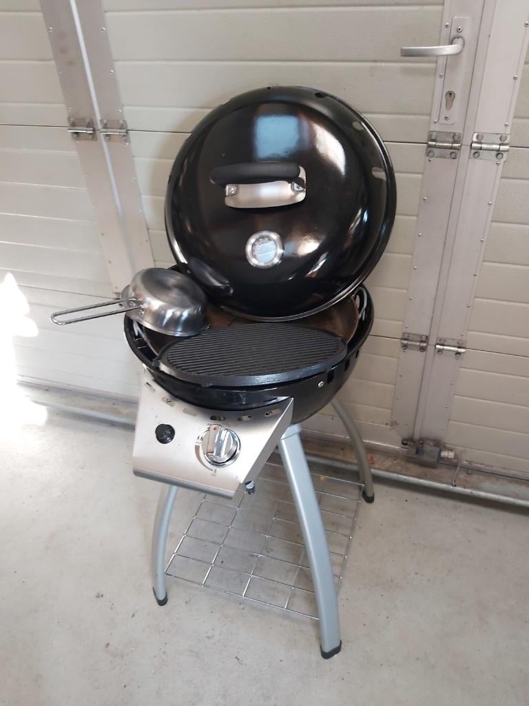 Barbecue bbq Grill Bakplaat Skottelbraai, Ophalen of Verzenden, Zo goed als nieuw, Campingaz