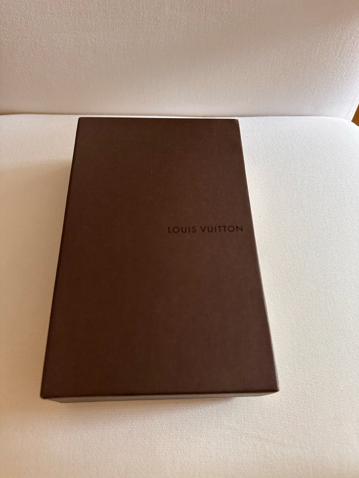 Louis Vuitton Mini Pochette Accessoires Damier Ebene, Ophalen of Verzenden, Zo goed als nieuw, Bruin, Schoudertasje