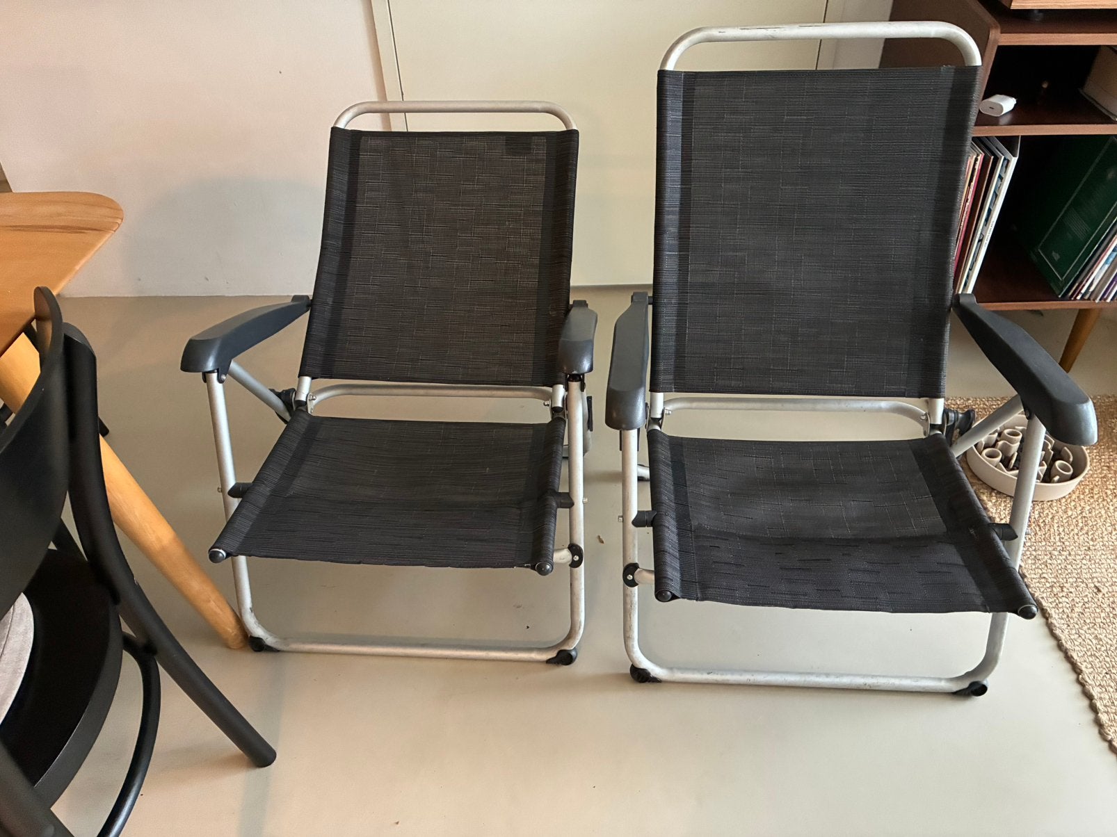 Vrijbuiter kampeerstoelen., Caravans en Kamperen, Ophalen, Gebruikt, Campingstoel