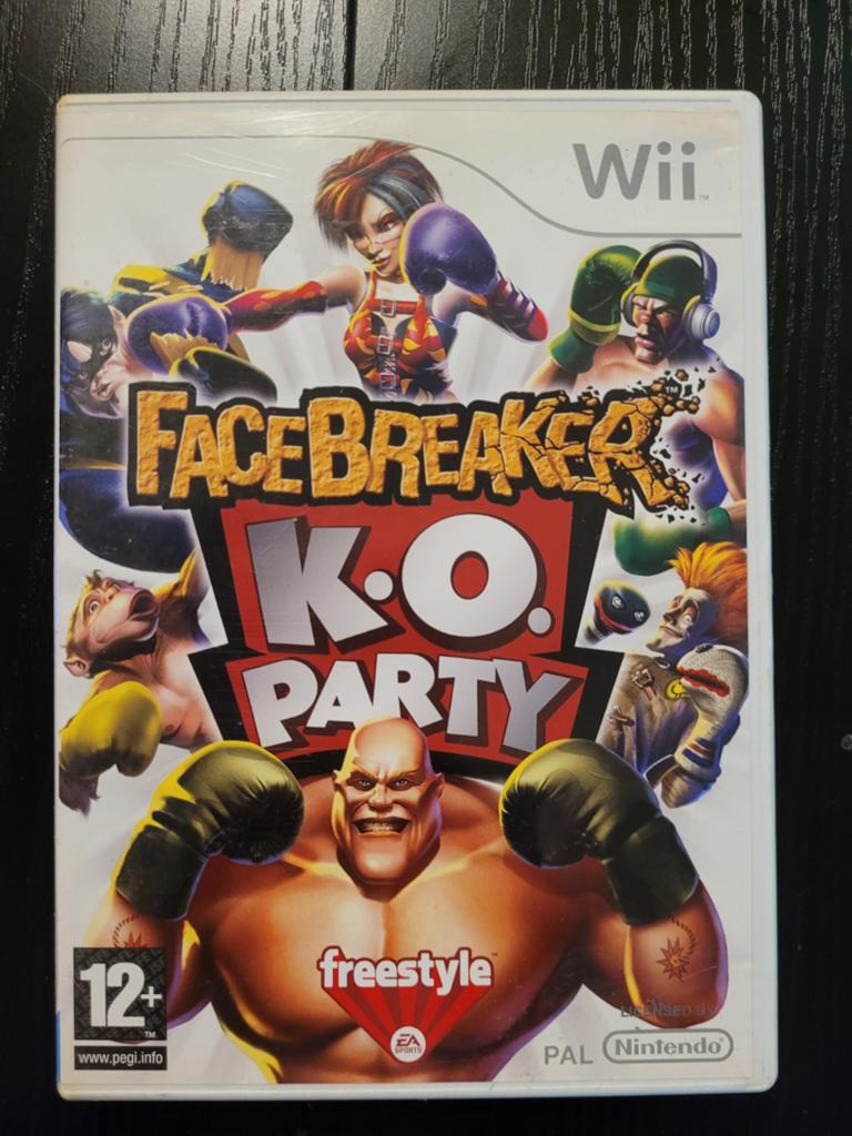 Facebreakers k.o party spel voor de wii, Spelcomputers en Games, Games | Nintendo Wii, Muziek, Ophalen of Verzenden, Zo goed als nieuw