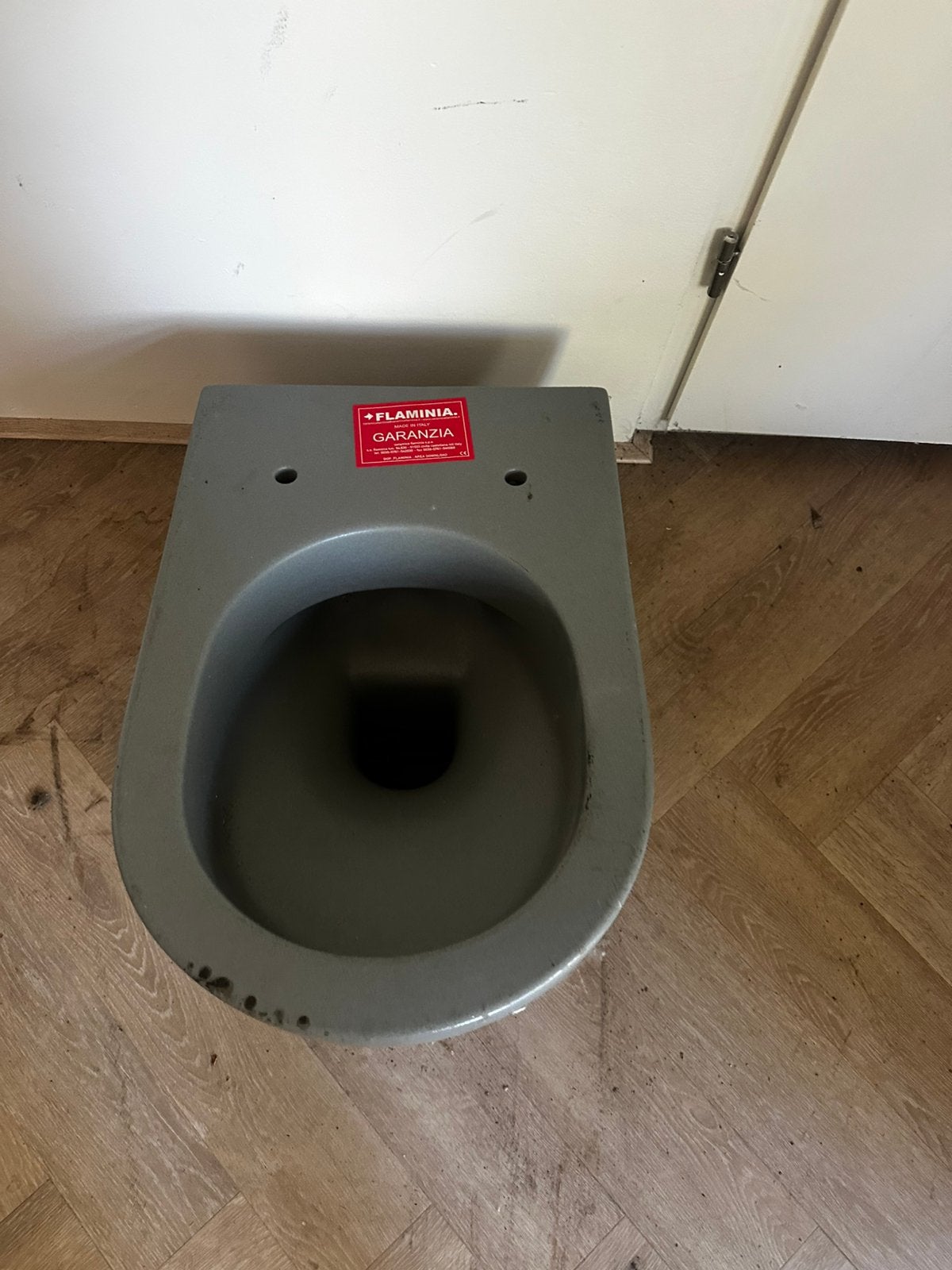 Flaminia Astra PLUS goclean italiaans design antraciet/grijs, Ophalen of Verzenden, Zo goed als nieuw