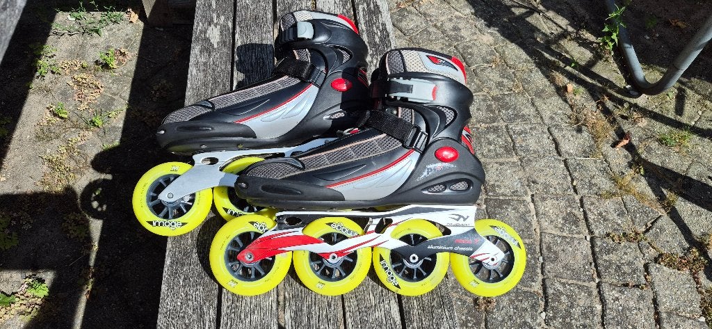 Nijdam skeelers, Overige merken, Ophalen of Verzenden, Zo goed als nieuw, Inline skates 4 wielen