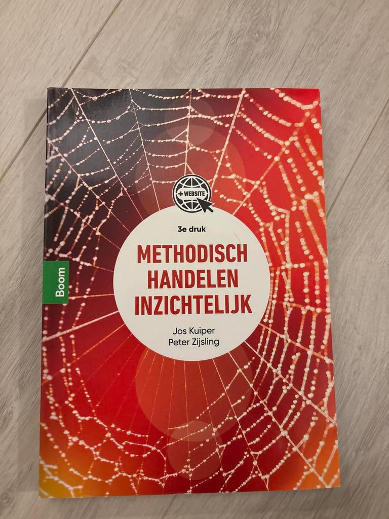 Methodisch Handelen Inzichtelijk - 3e druk, Boeken, Studieboeken en Cursussen, Verzenden, Gamma, Zo goed als nieuw, HBO