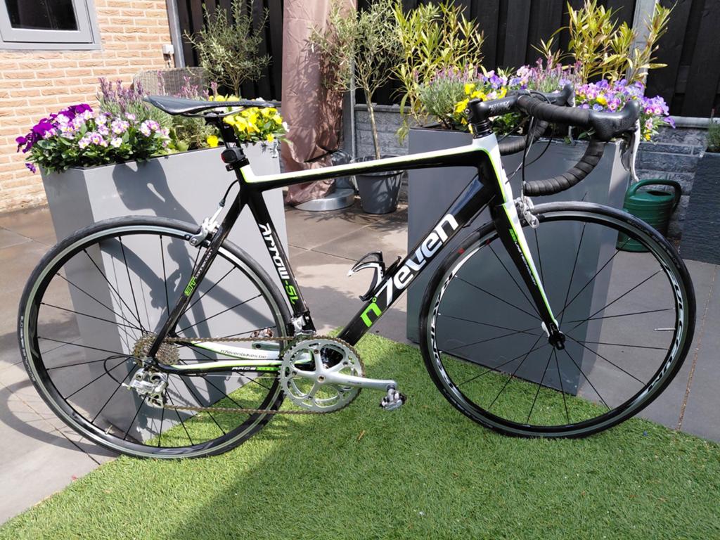 Racefiets N7even Arrow SL (Full carbon), Fietsen en Brommers, Fietsen | Racefietsen, Gebruikt, Overige merken, 15 tot 20 versnellingen