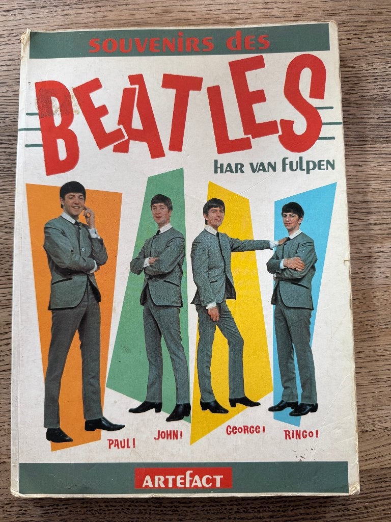 Souvenirs des Beatles boek Franstalig, Ophalen of Verzenden, Gelezen, Har van Fulpen, Non-fictie