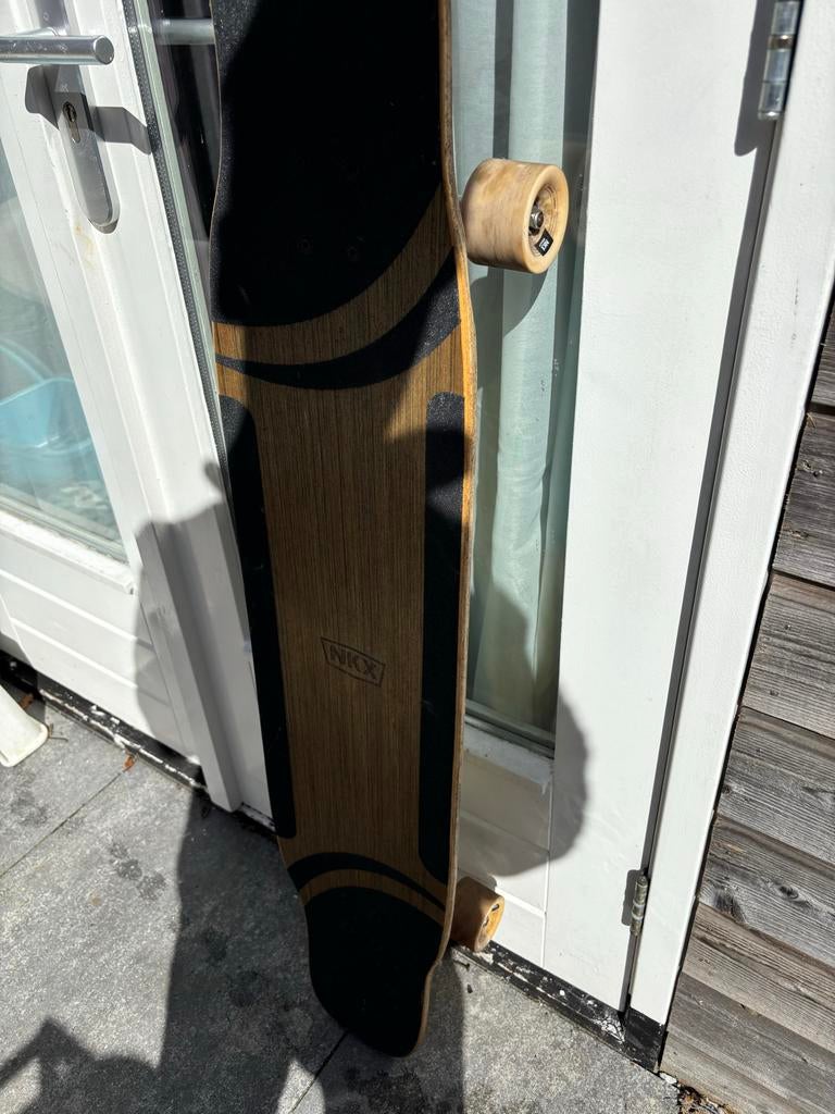 Nkx longboard, Ophalen of Verzenden, Gebruikt, Skateboard, Longboard