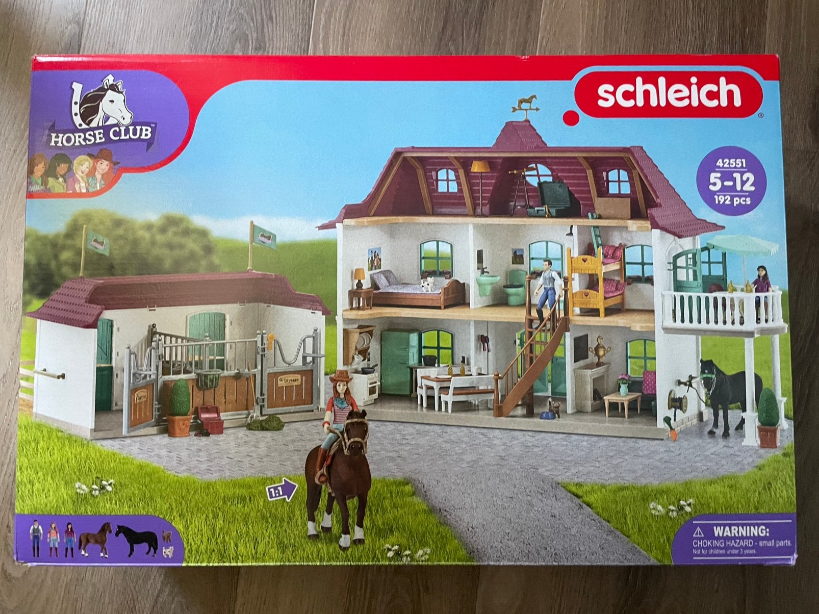 schleich HORSE CLUB 42551 Lakeside Paardenboederij zgan -, Ophalen of Verzenden, Zo goed als nieuw, Jongen of Meisje