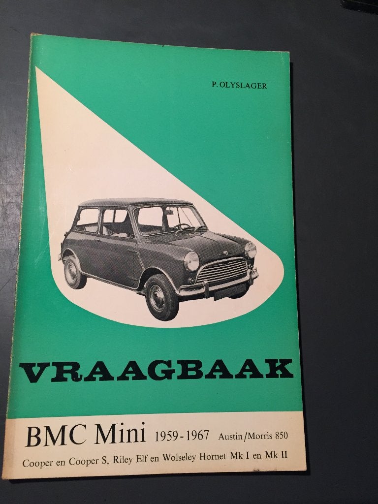 Vraagbaak BMC Mini 1959- 1967, Auto diversen, Handleidingen en Instructieboekjes, Ophalen