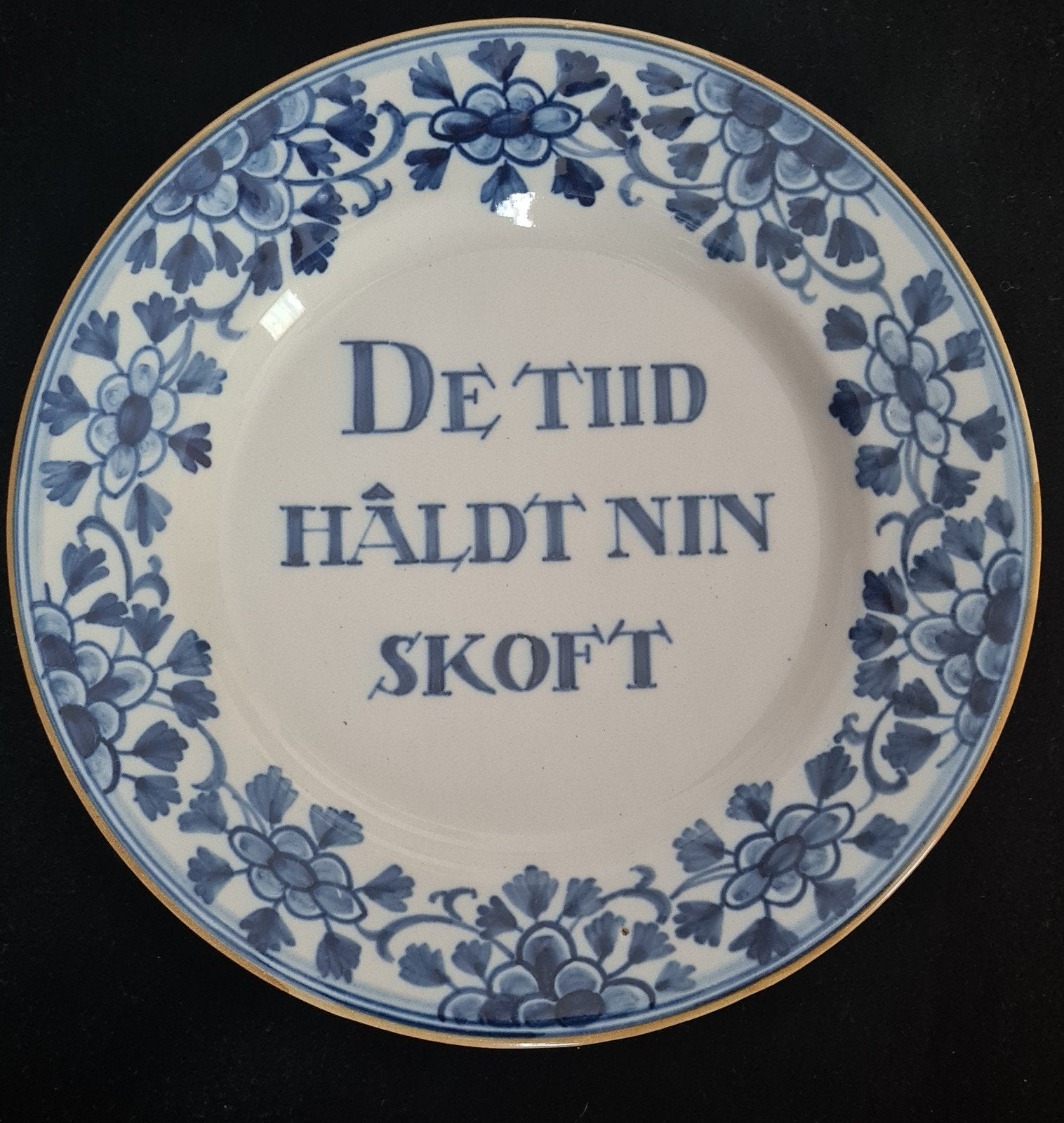 Spreuken bord Tichelaar Makkum, Antiek en Kunst, Ophalen of Verzenden