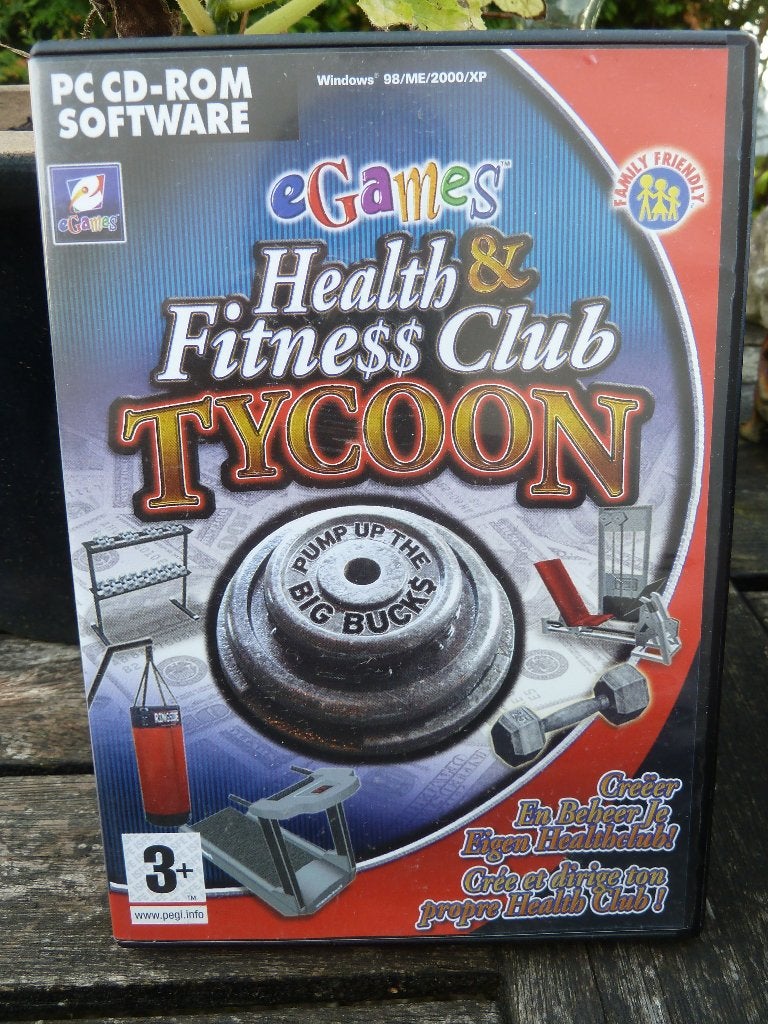 Health & fitness club tycoon - pc cd rom, 1 speler, Ophalen of Verzenden, Zo goed als nieuw, Vanaf 3 jaar