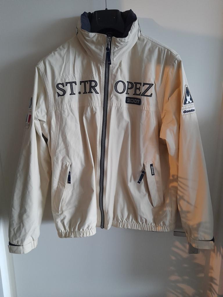Gastra St. Tropez jas maat L, Kleding | Heren, Jassen | Zomer, Gedragen, Beige, Ophalen of Verzenden