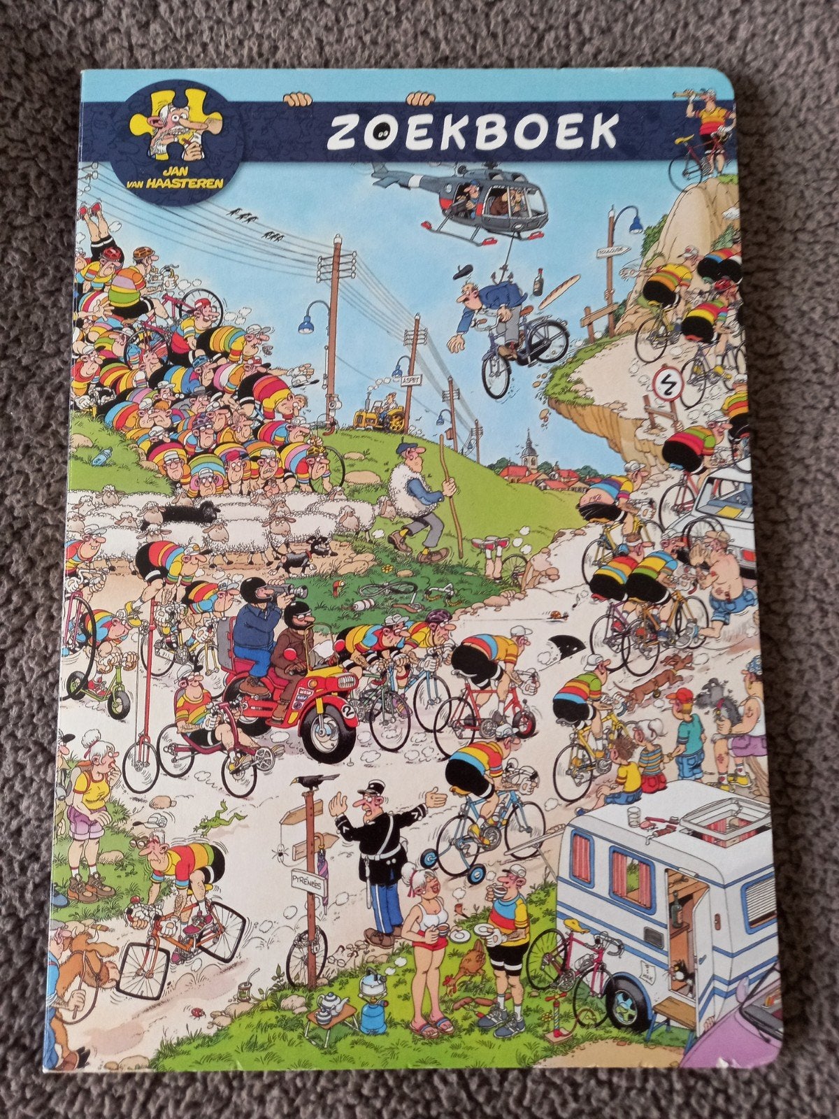 Jan van Haasteren zoekboek. Sport., Boeken, Ophalen, Zo goed als nieuw, Overige onderwerpen
