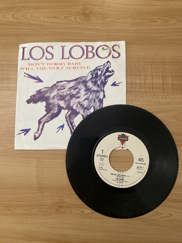 Los Lobos – Don't Worry Baby, 7 inch, Ophalen of Verzenden, Zo goed als nieuw, Pop