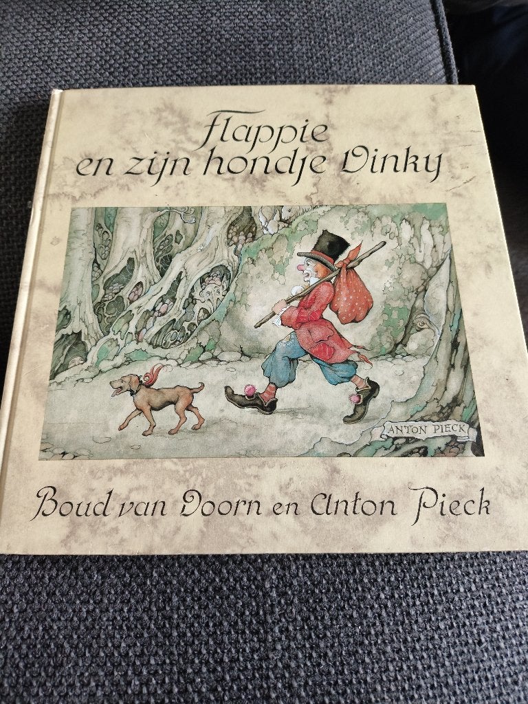 Flappie en zijn hondje Dinky. Met tekeningen van Anton Pieck, Ophalen of Verzenden