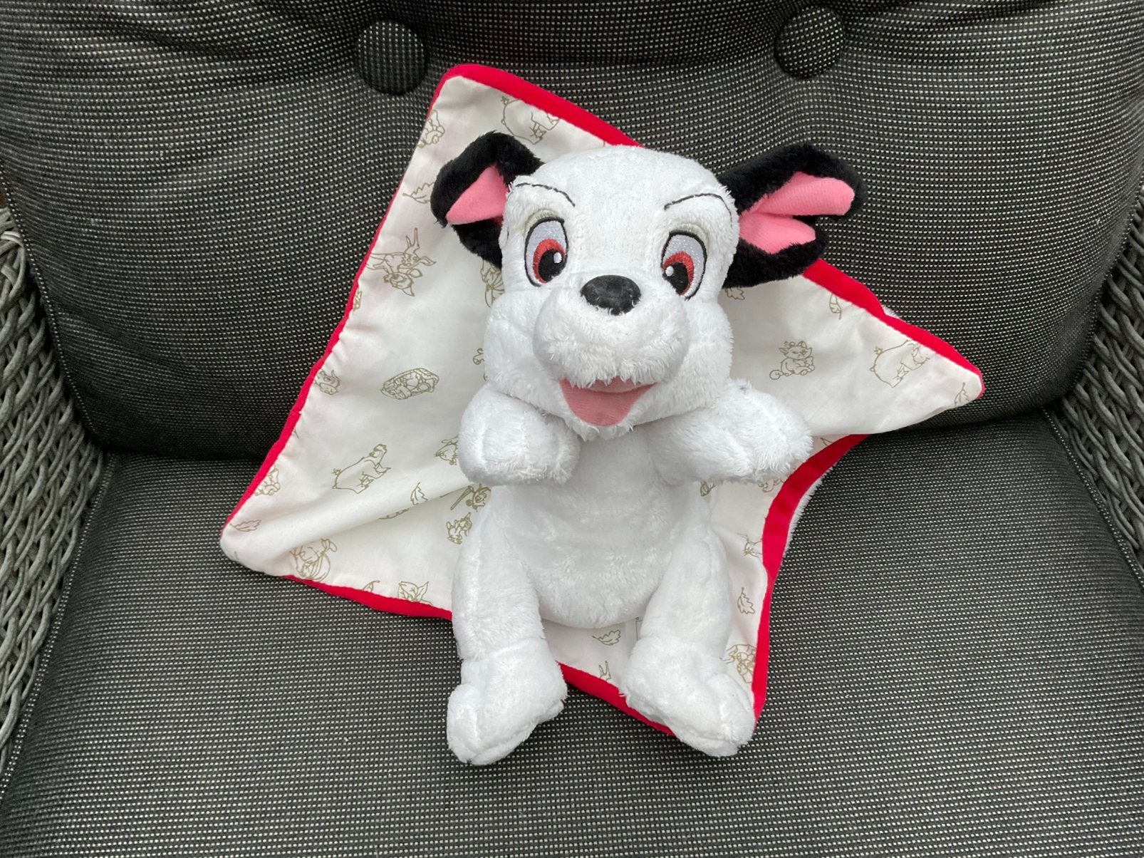 Nieuwe zgan Disney Dalmatier knuffel in dekentje, Ophalen, Overige figuren, Nieuw, Knuffel