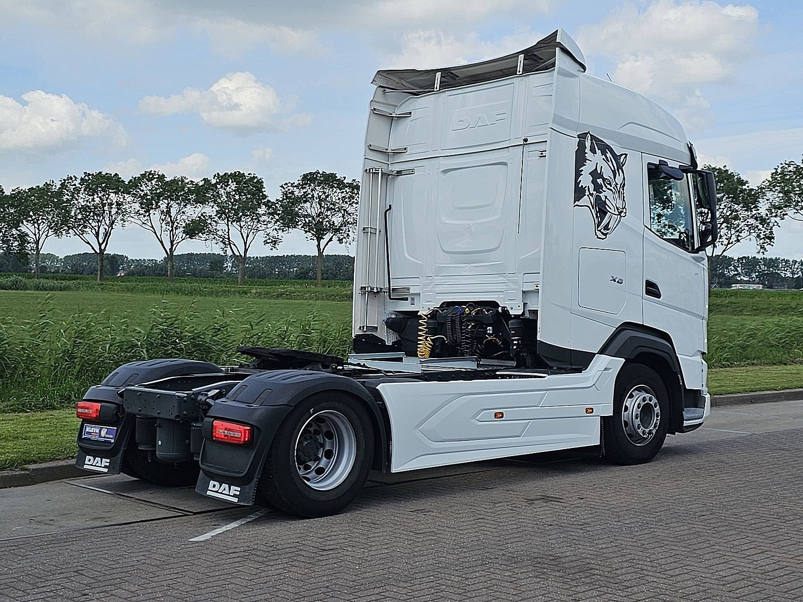 DAF XG 480 spoilers, skylights, Automaat, Euro 6, Stoelverwarming, Wit