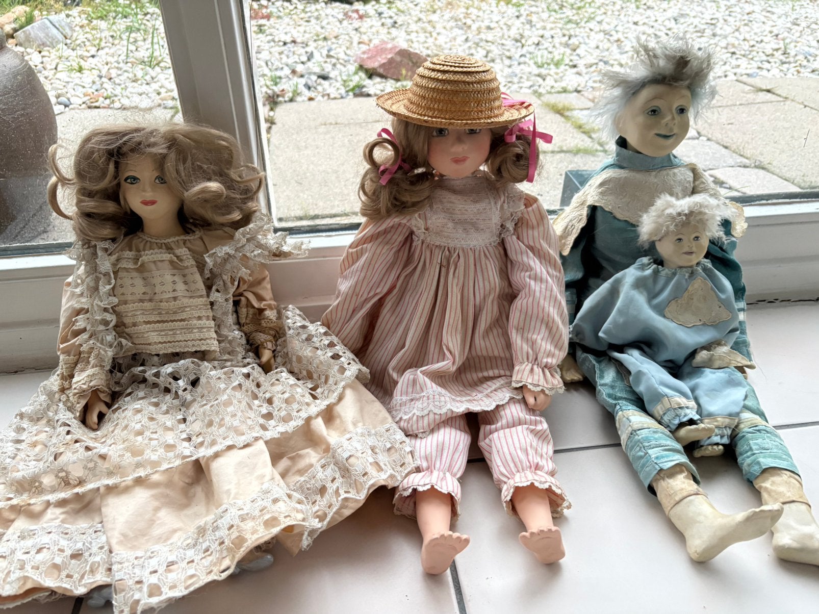 Handgemaakte poppen - vintage, Ophalen, Gebruikt, Pop