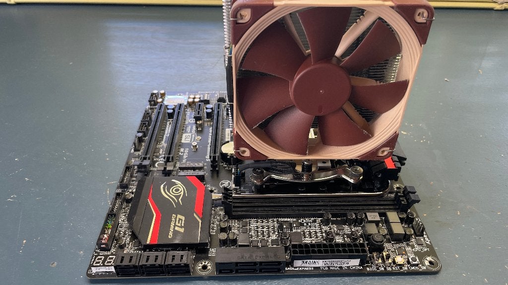 GiBy GA-X99M-Gaming 5 X99 Moederbord met Intel Core i7-6800K, LGA 1151, DDR4, Ophalen of Verzenden, Zo goed als nieuw