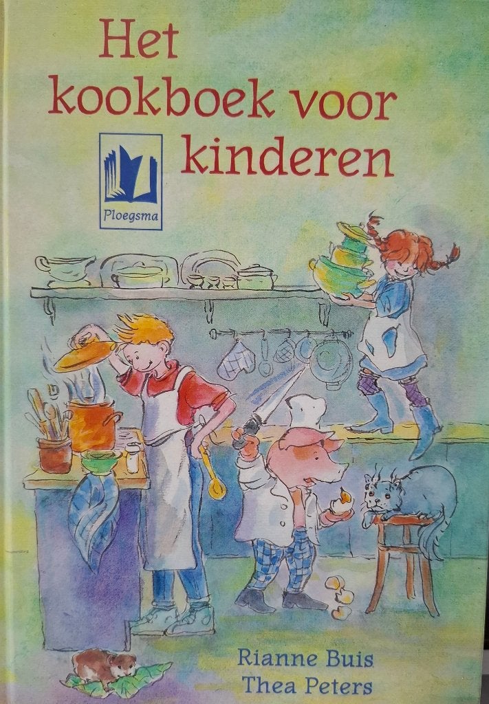 Het kookboek voor kinderen - ZGAN hardcover, Rianne Buis, Thea Peters, Ophalen of Verzenden, Zo goed als nieuw, Hoofdgerechten