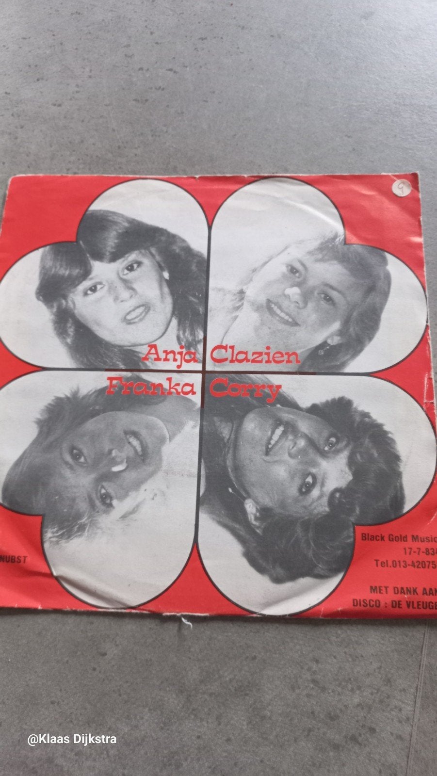 EP Anja, Clazien, Franka, Corry - Oh Johny, Ophalen of Verzenden, 1980 - 1989, Gebruikt, 7 inch