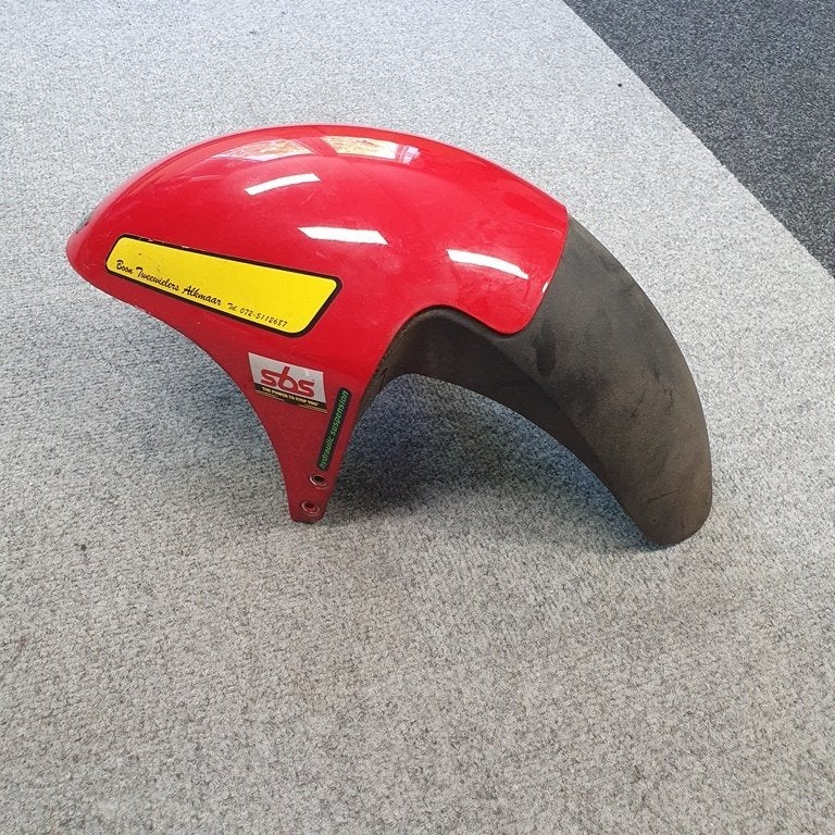 Voorspatbord Gilera Runner rood kappen voor spatbord, Fietsen en Brommers, Ophalen of Verzenden, Gebruikt, Kap, Overige merken
