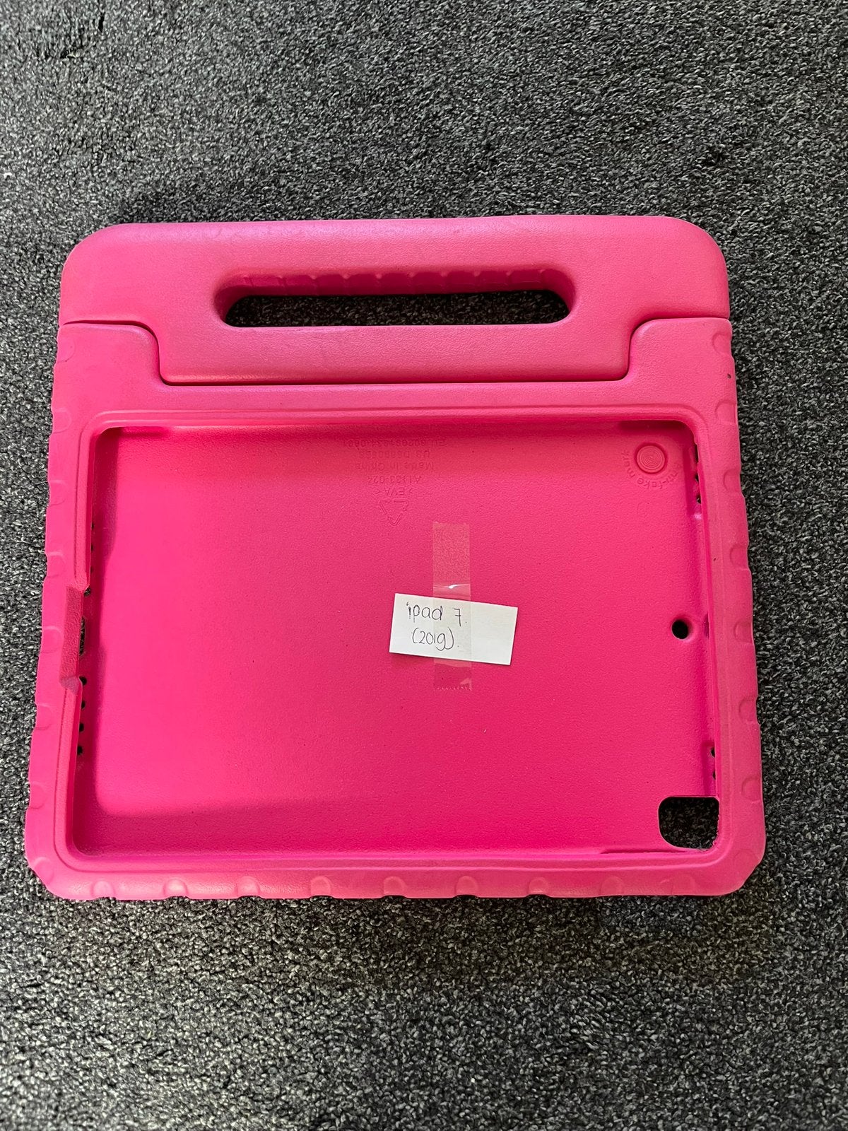 Roze ipad hoes voor ipad 7 (2019), Ophalen of Verzenden, 10 inch, Bescherming voor- en achterkant