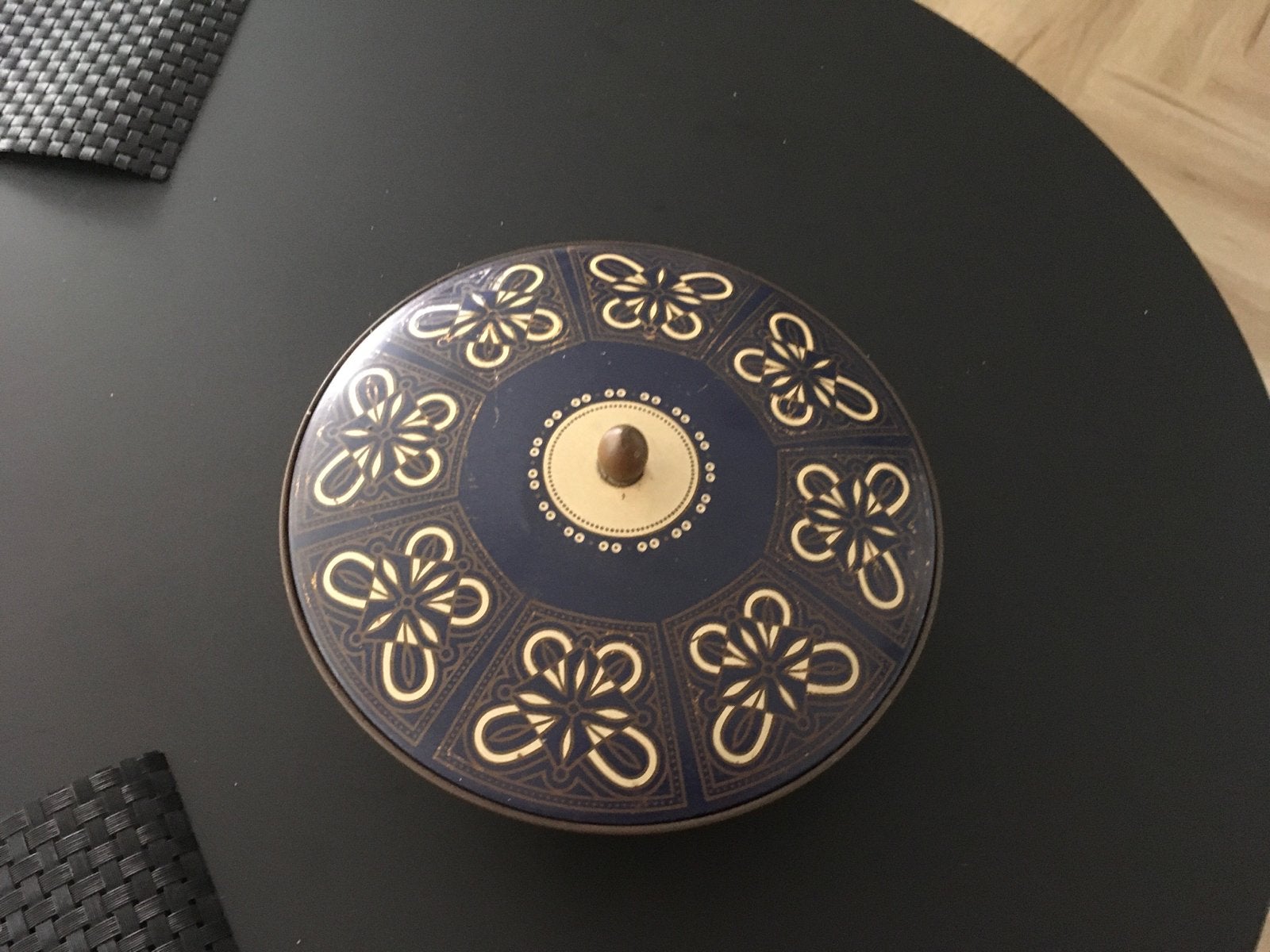 Vintage Cote d'Or Chocoladeblik - Made in W. Germany, Ophalen of Verzenden