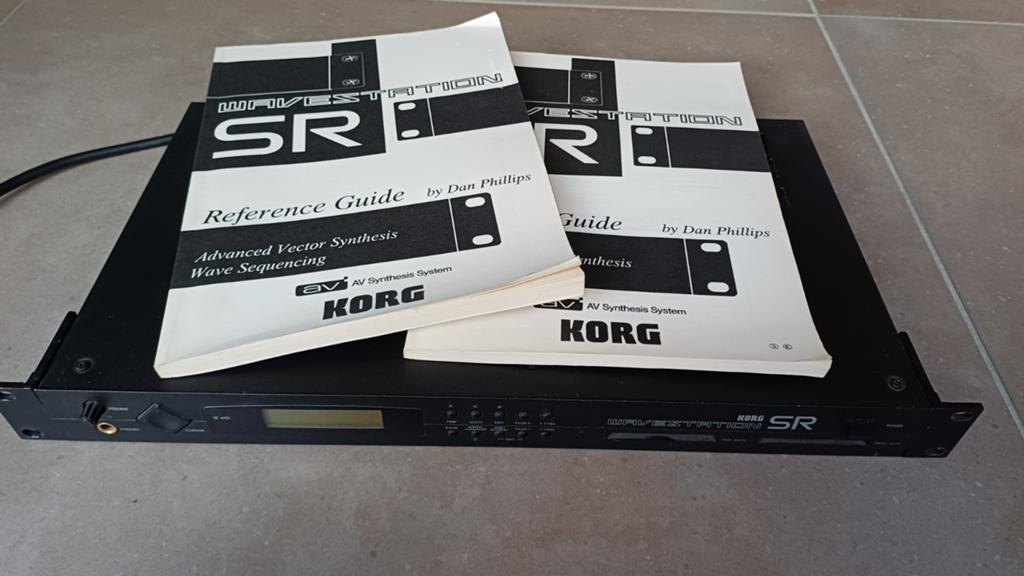 Korg Wavestation SR Synth Module met Handleidingen, Muziek en Instrumenten, Gebruikt, Korg, Met midi-aansluiting, Overige aantallen