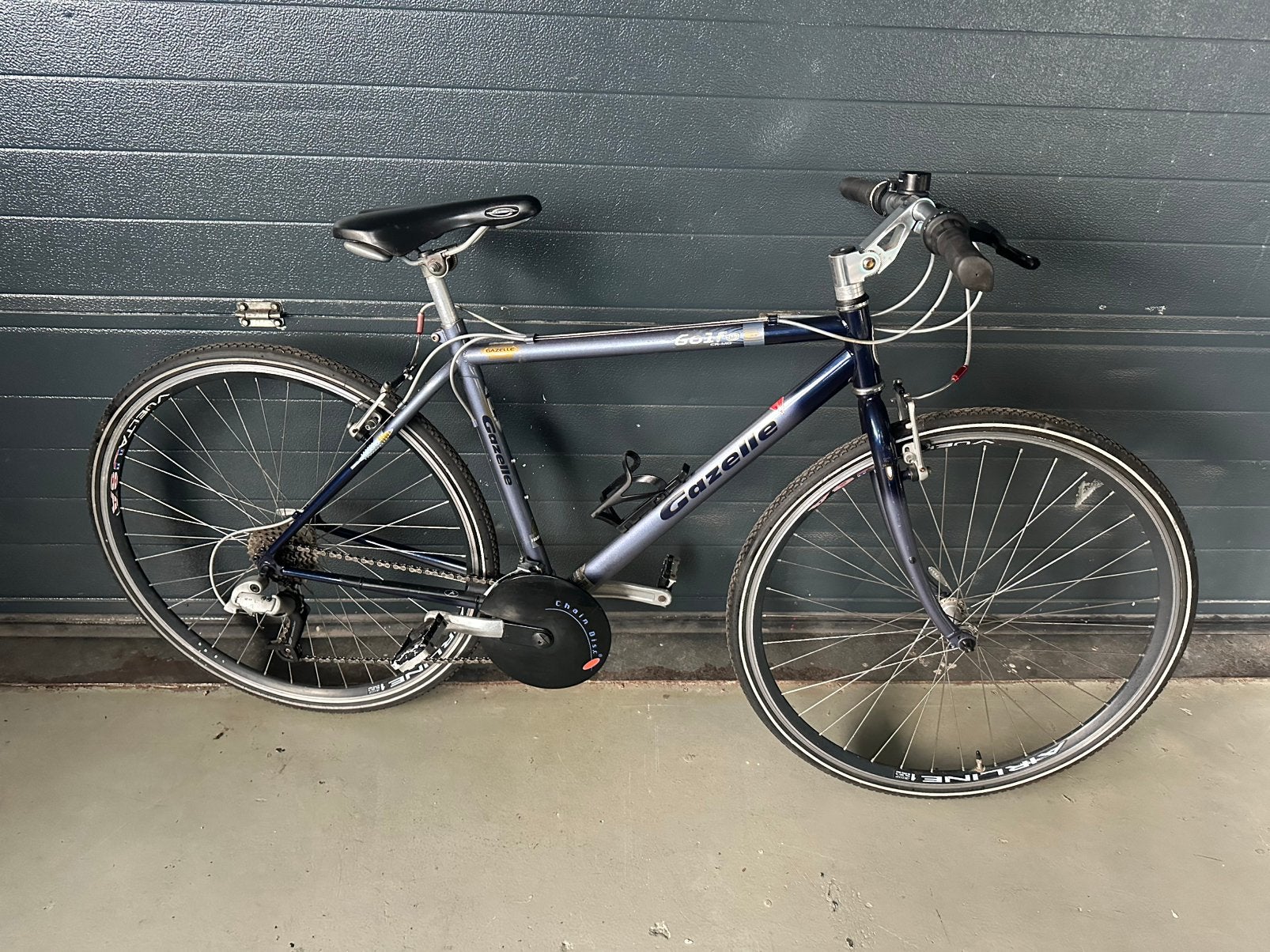 Gazelle hybride sportfiets, Ophalen, 28 inch, Velgrem, 49 tot 53 cm
