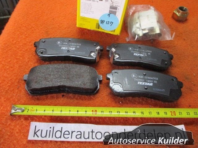 Remblokken achter Hyundai H-1 Travel H300 Kia Carnival III B, -, Hyundai, -, Nieuw