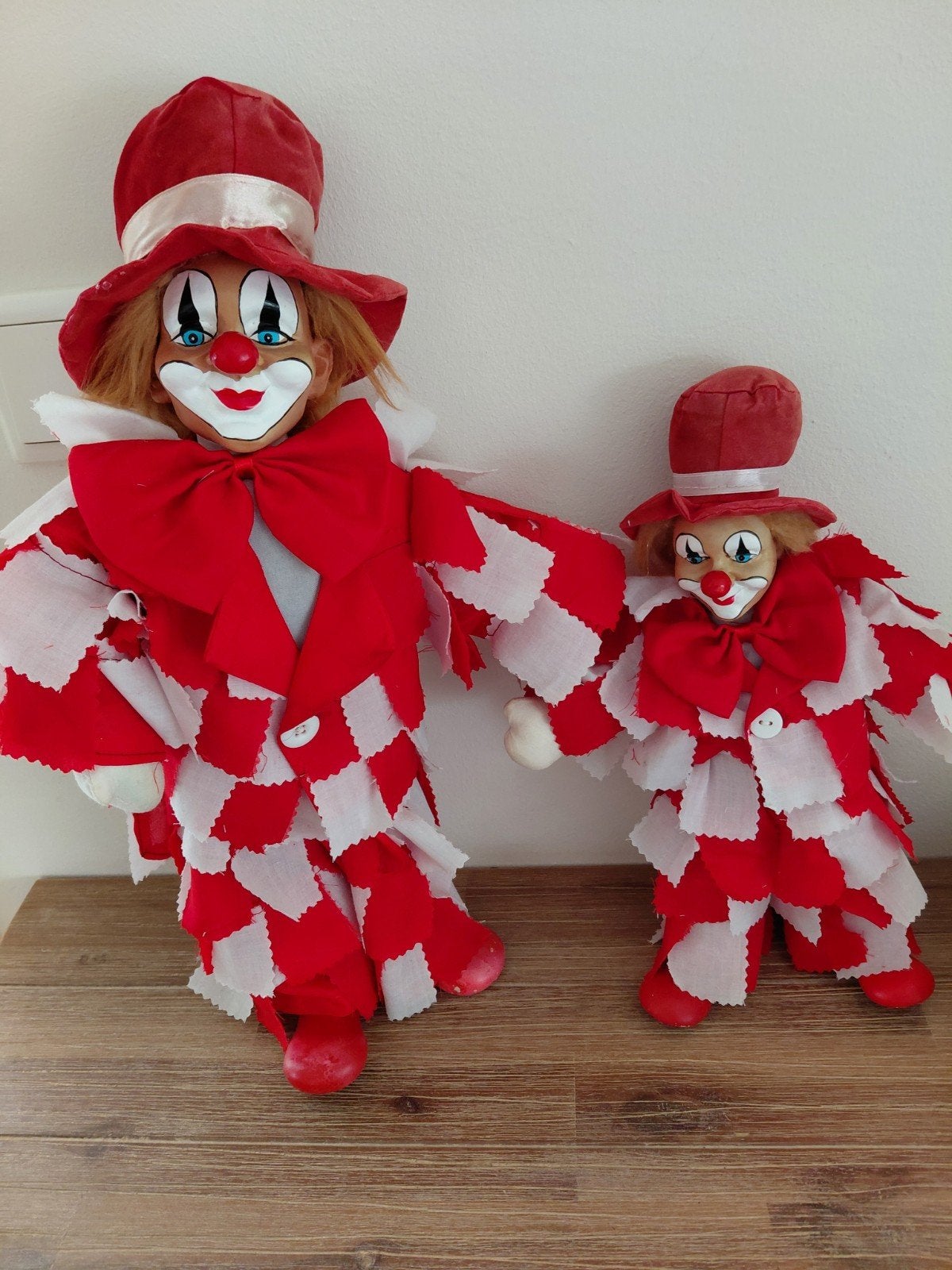 2 clowns voor carnaval, Ophalen of Verzenden, Gebruikt, Carnaval