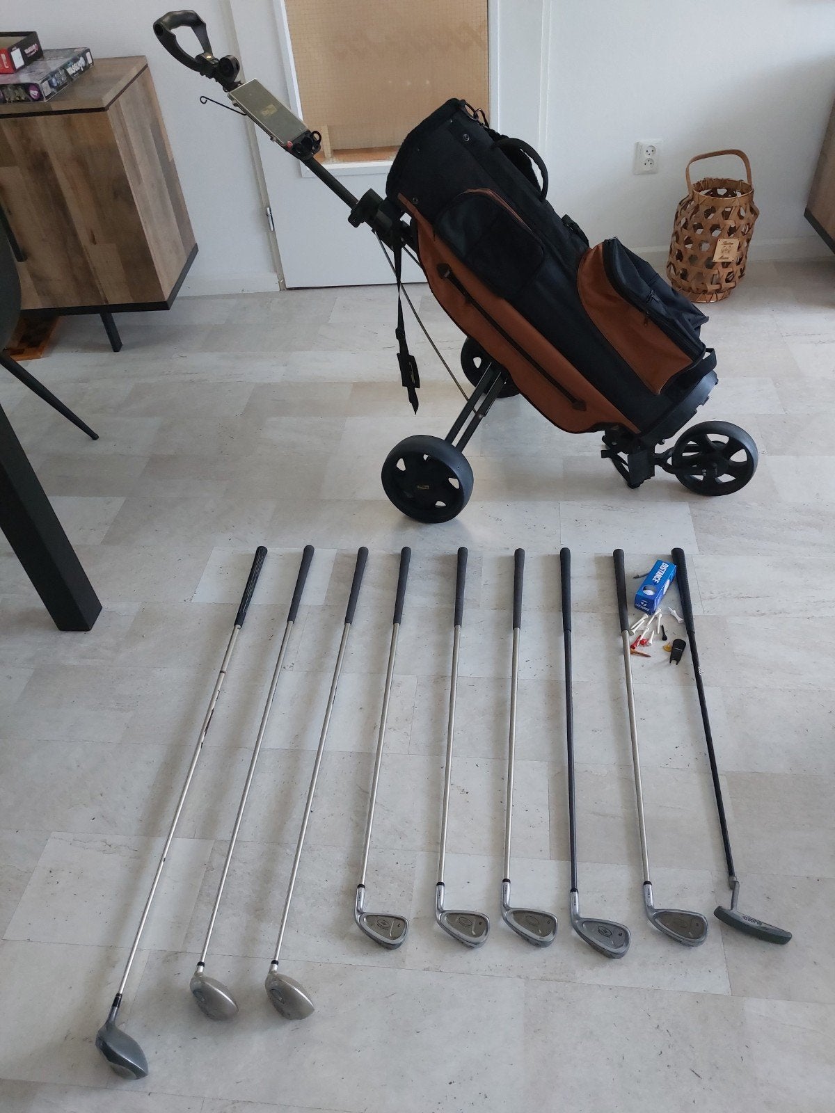 Complete dames golfset - Rechtshandig, Sport en Fitness, Golf, Ophalen, Gebruikt, Set