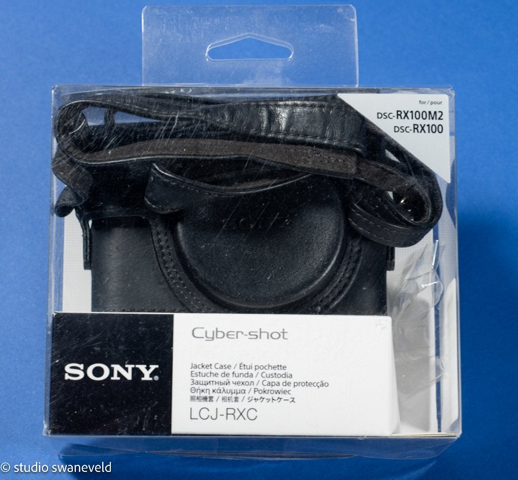 Sony Cyber-shot LCJ-RXC camerahoes voor RX100/RX100M2, Audio, Tv en Foto, Fotocamera's Digitaal, Ophalen of Verzenden, Zo goed als nieuw