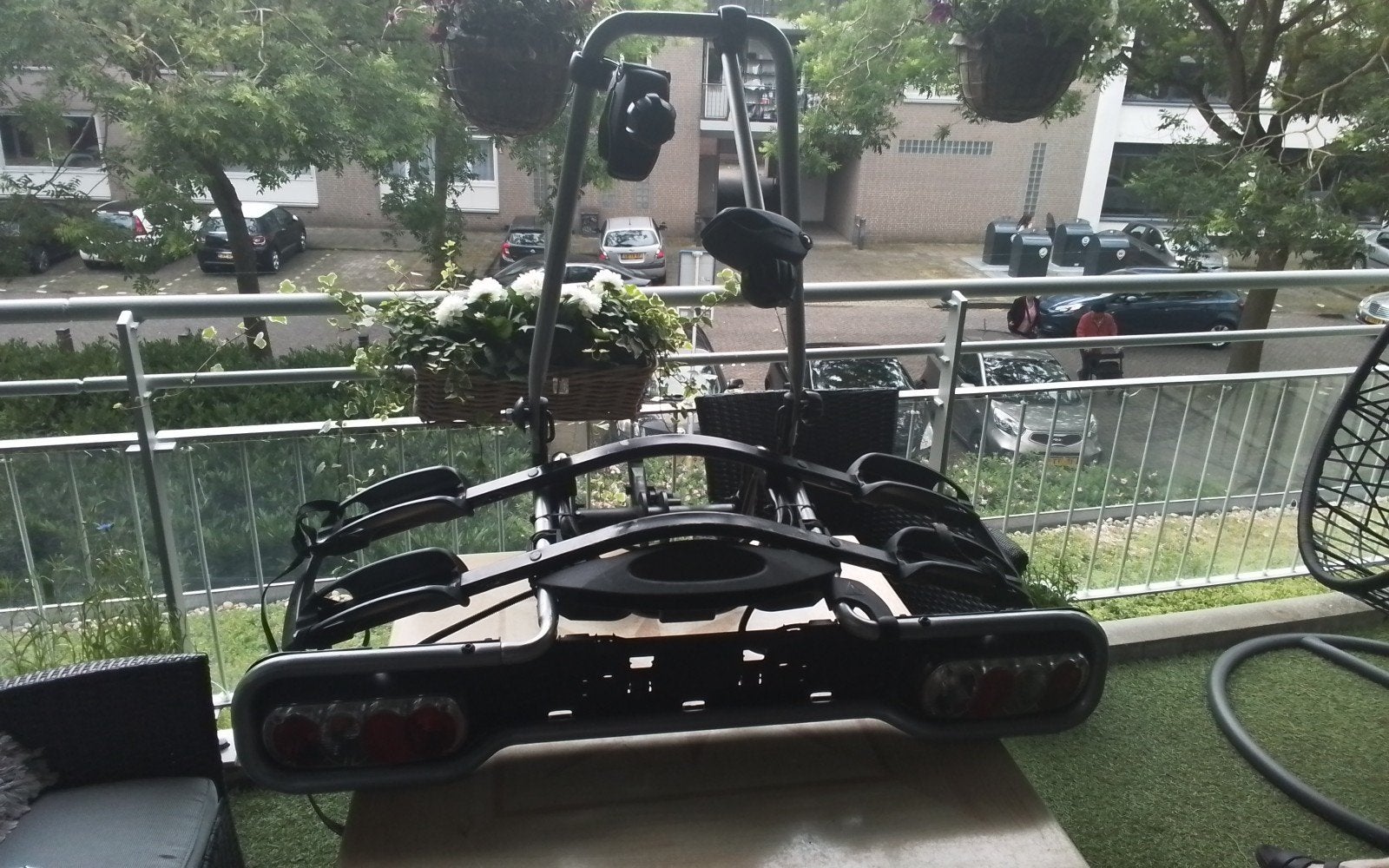 Thule fietsendrager bieden vanaf 50 euro, Auto diversen, Ophalen of Verzenden, Gebruikt, Trekhaakdrager