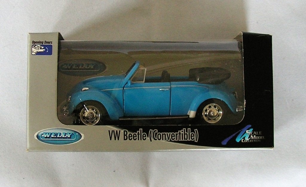 Welly VW Beetle Convertible, Auto, ., Nieuw, Ophalen of Verzenden