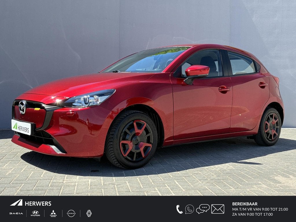 Mazda 2 1.5 Automaat SkyActiv-G 90 Exclusive-Line / Trekhaak, Stof, Gebruikt, 19 km/l, Geïmporteerd