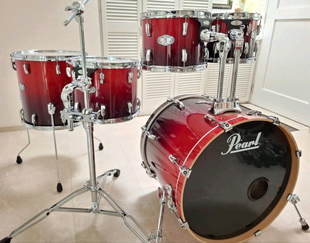 Pearl Vision SST All Birch Shell Set Drumstel Shellset, Muziek en Instrumenten, Instrumenten | Onderdelen, Ophalen, Drums of Percussie