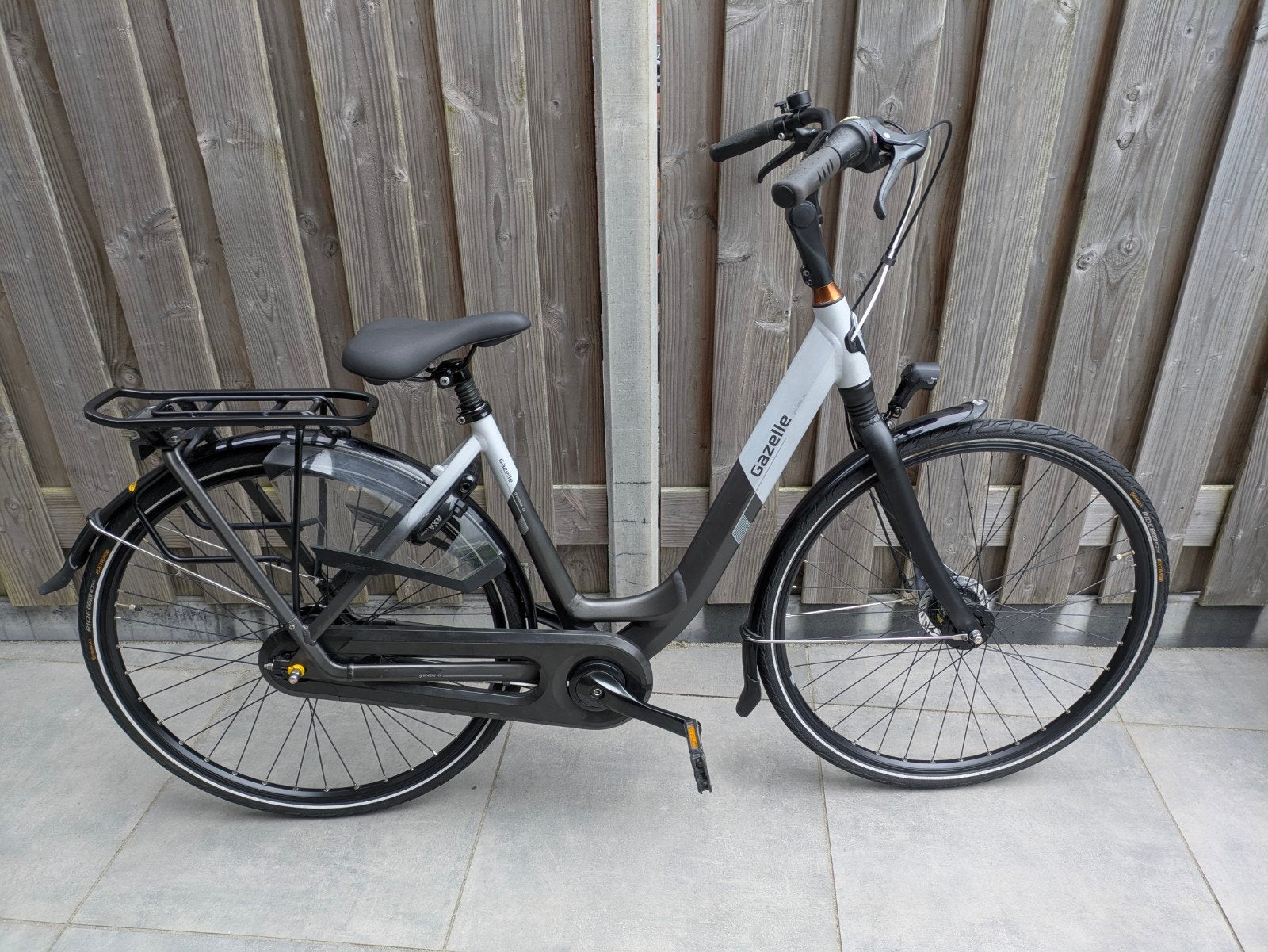 Nette Gazelle Grenoble C8 damesfiets 49cm 8 versnellingen, Ophalen, Gebruikt, 47 tot 50 cm, Versnellingen