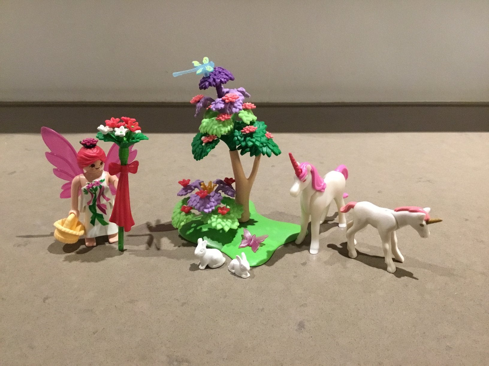 Playmobil 5894 Meeneemkoffer Fee met eenhoorn ZGAN, Ophalen of Verzenden, Zo goed als nieuw