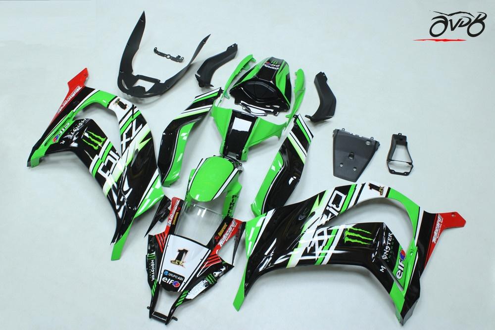 Motorfiets AVDB kuipdelen voor KAWASAKI ZX10R 2011 - 2015