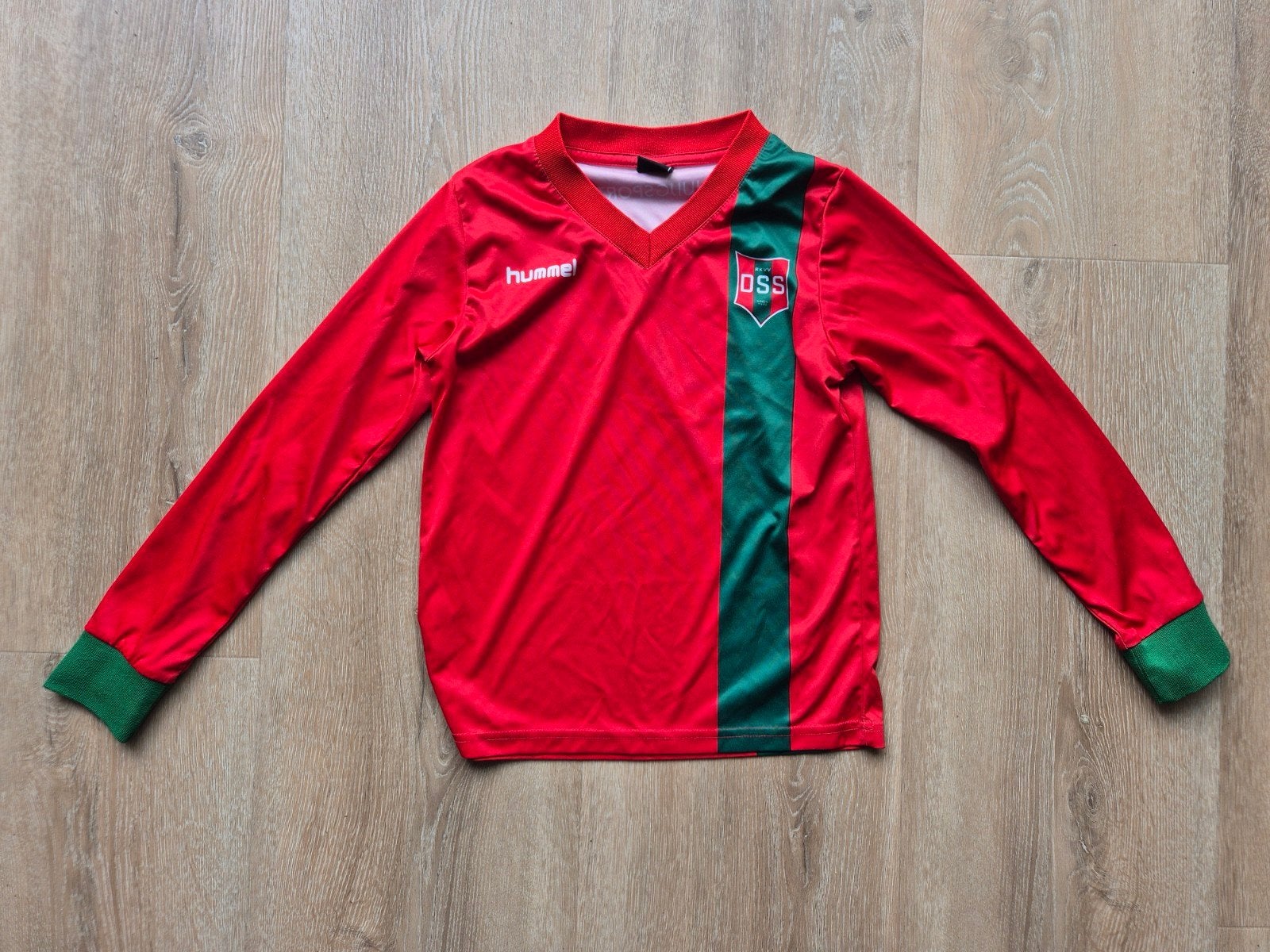 Voetbalshirt DSS  maat 128, Gebruikt, Jongen of Meisje, Ophalen of Verzenden, Shirt of Longsleeve