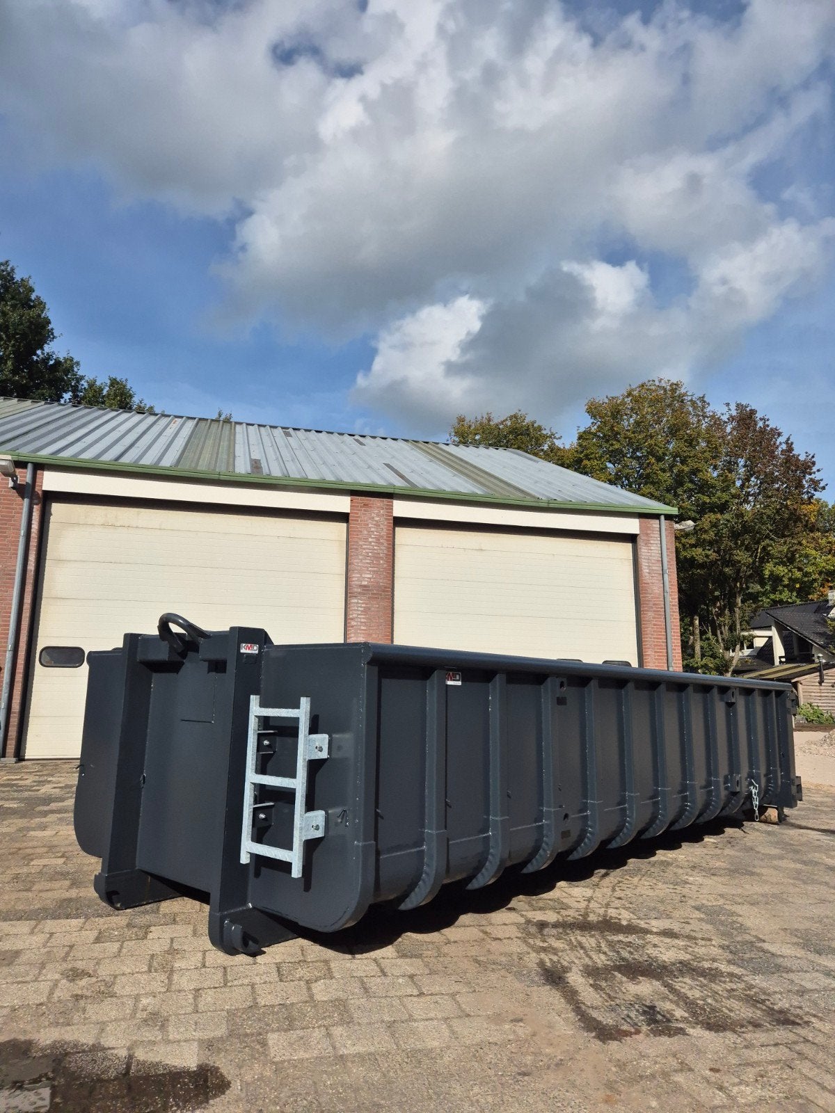 15m3 Haakarm container te koop, Ophalen