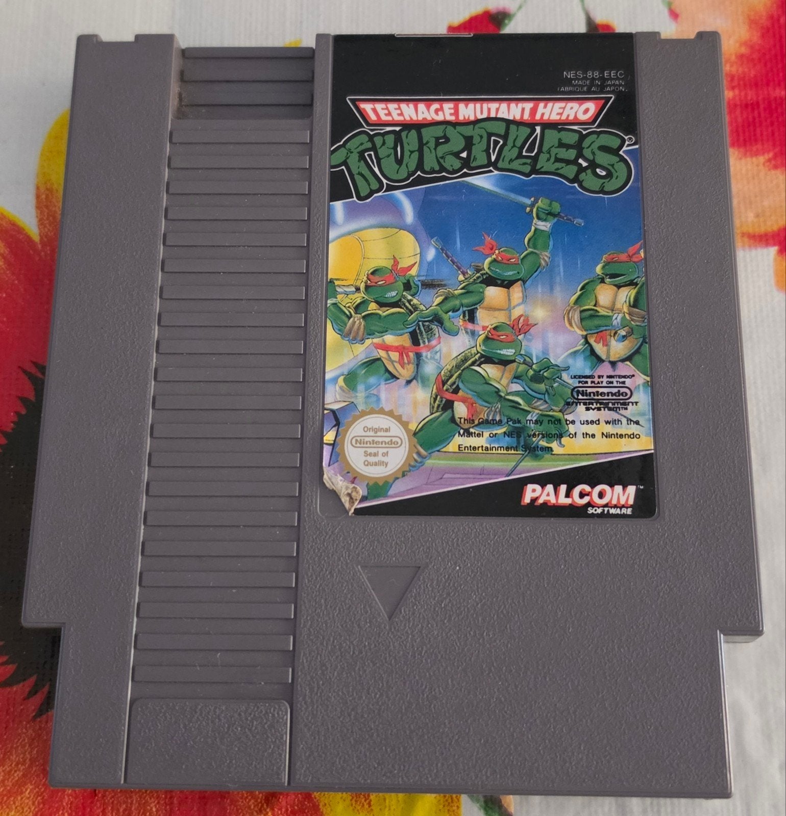 Teenage Mutant Hero Turtles NES (PALCOM Software), Spelcomputers en Games, Games | Nintendo NES, Avontuur en Actie, Gebruikt, 1 speler