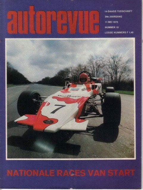Autorevue 10 1973 : Datsun 120A Cherry Coupe - Tulpenrallye, Ophalen of Verzenden, Gelezen, Algemeen