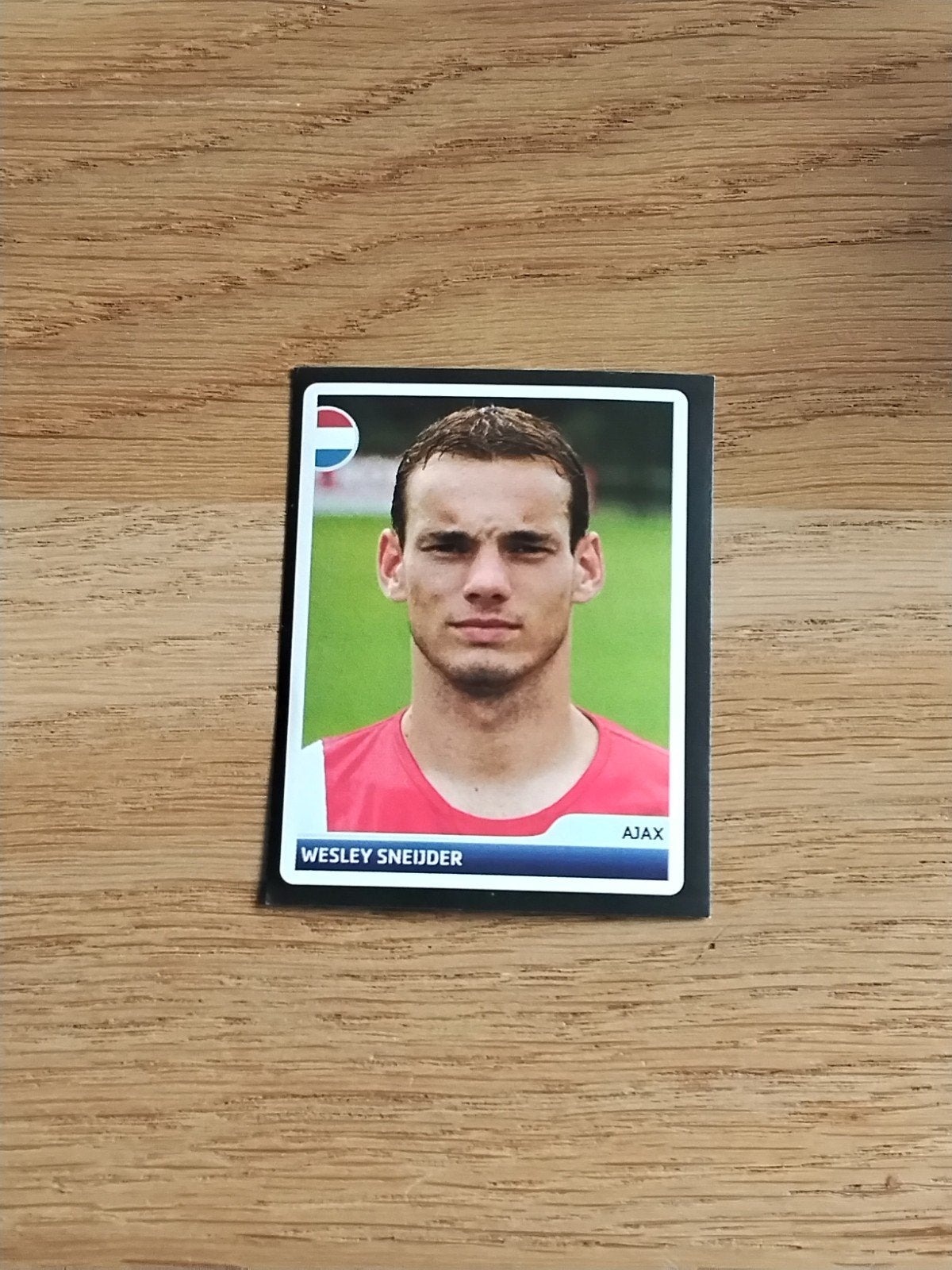 Wesley Sneijder Panini Sticker UEFA Champions League 2006/07, Verzamelen, Ophalen of Verzenden, Zo goed als nieuw, Ajax, Poster, Plaatje of Sticker
