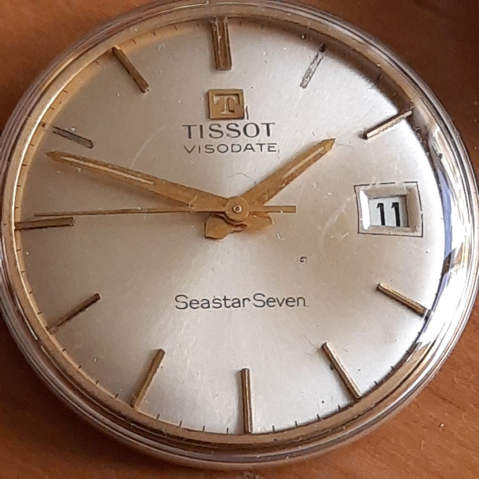 Twee TISSOT Uurwerken uit Gouden Horloges, Verzenden, Zo goed als nieuw, Goud, Overige merken