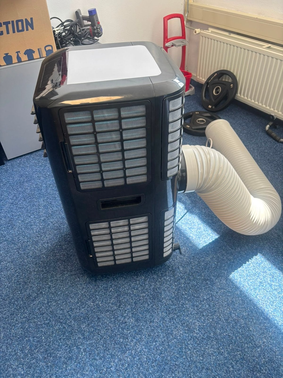 Max Breeze Smart 15.000 BTU Mobiele Airco - Zwart, Ophalen, 3 snelheden of meer, Zo goed als nieuw, Koelen en Ontvochtigen