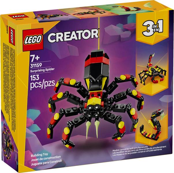 Lego Creator 3 in 1 set 31159 Surprising Spider, Ophalen of Verzenden, Nieuw, Complete set, Lego